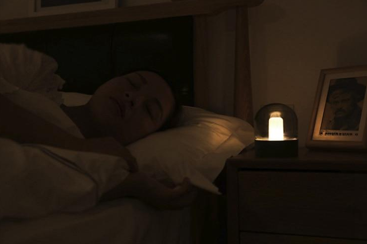 Freyza - Asher - Lampe de bureau à dôme en verre