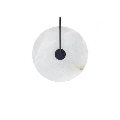 Freyza - Lalula - Marble Circular Wall Lamp