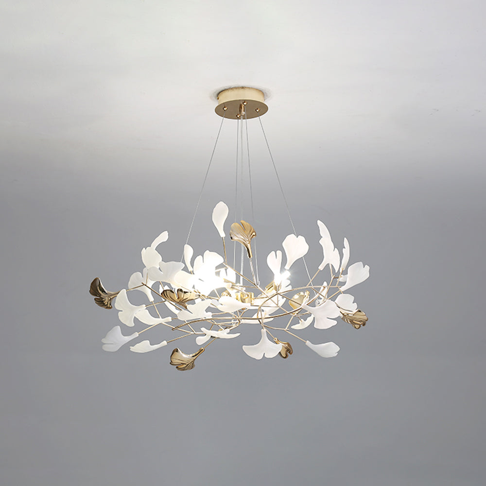 Freyza | Lustre doré – Salle à manger et salon modernes