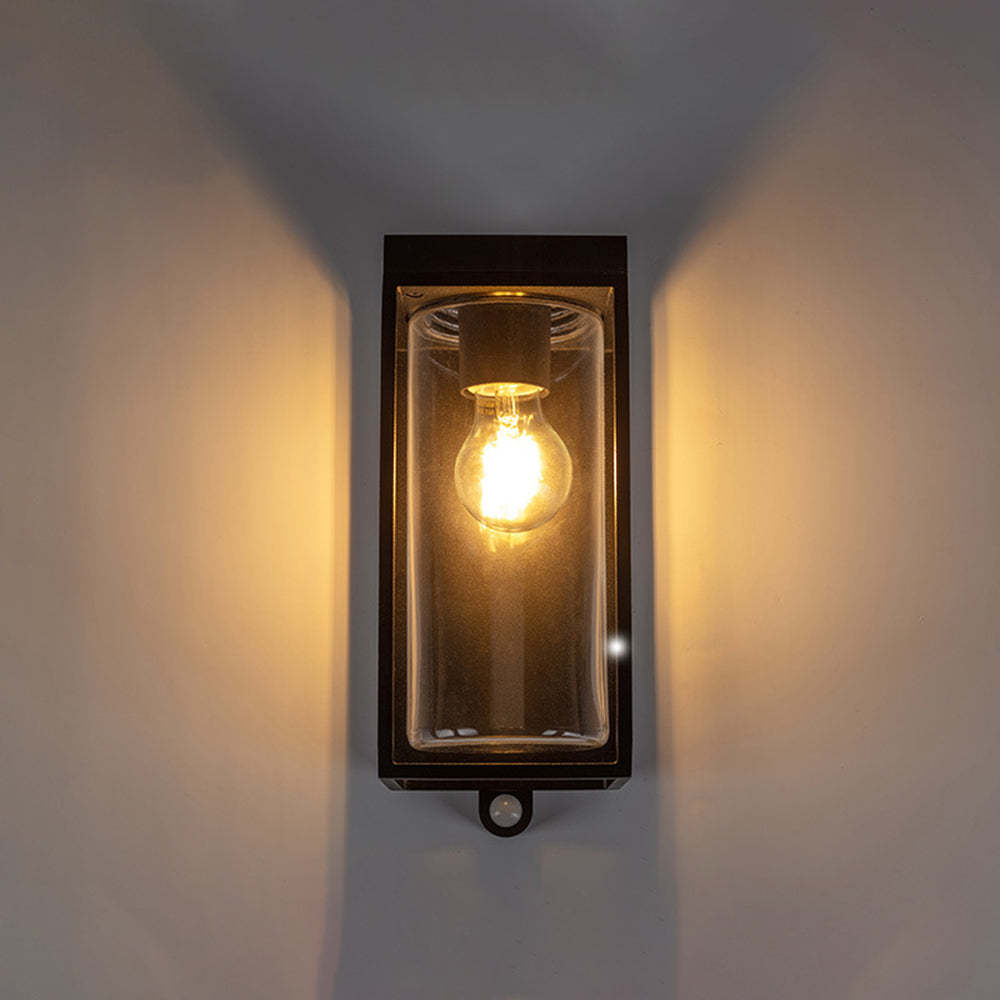Freyza | Applique murale extérieure en verre – Extérieur moderne pour jardin et porche