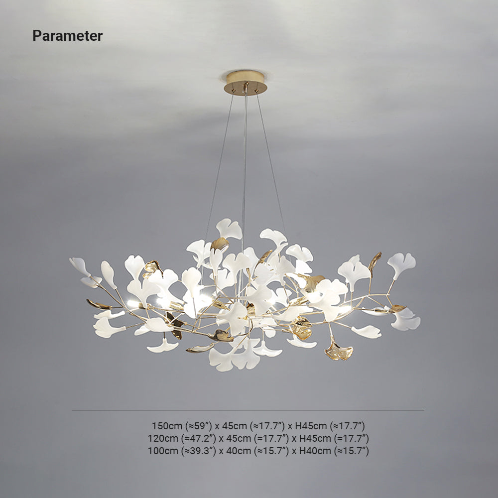 Freyza | Lustre doré – Salle à manger et salon modernes