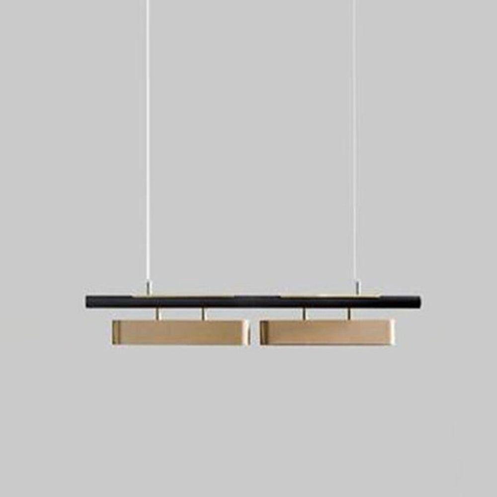 Freyza | Suspension noire en laiton – Cuisine moderne, salle à manger