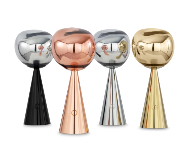 MeltGlow | Elegant Portable Rechargeable LED Table Lamp in Gold 8
