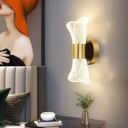 Freyza - LED Wall Sconce Trumpet Shape Up Down Acrylic Metal 10W 22cm / 9in 3-Color Dimmable