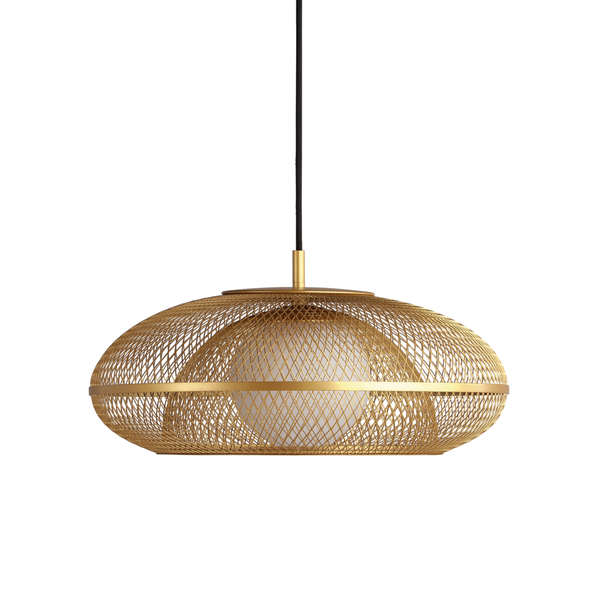 Freyza – Umage Faraday Messing-Glas-Pendelschirm, mittel