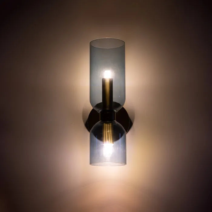 Freyza | Solea – Applique murale intérieure en verre pour cloison vitrée – Chambre, salon