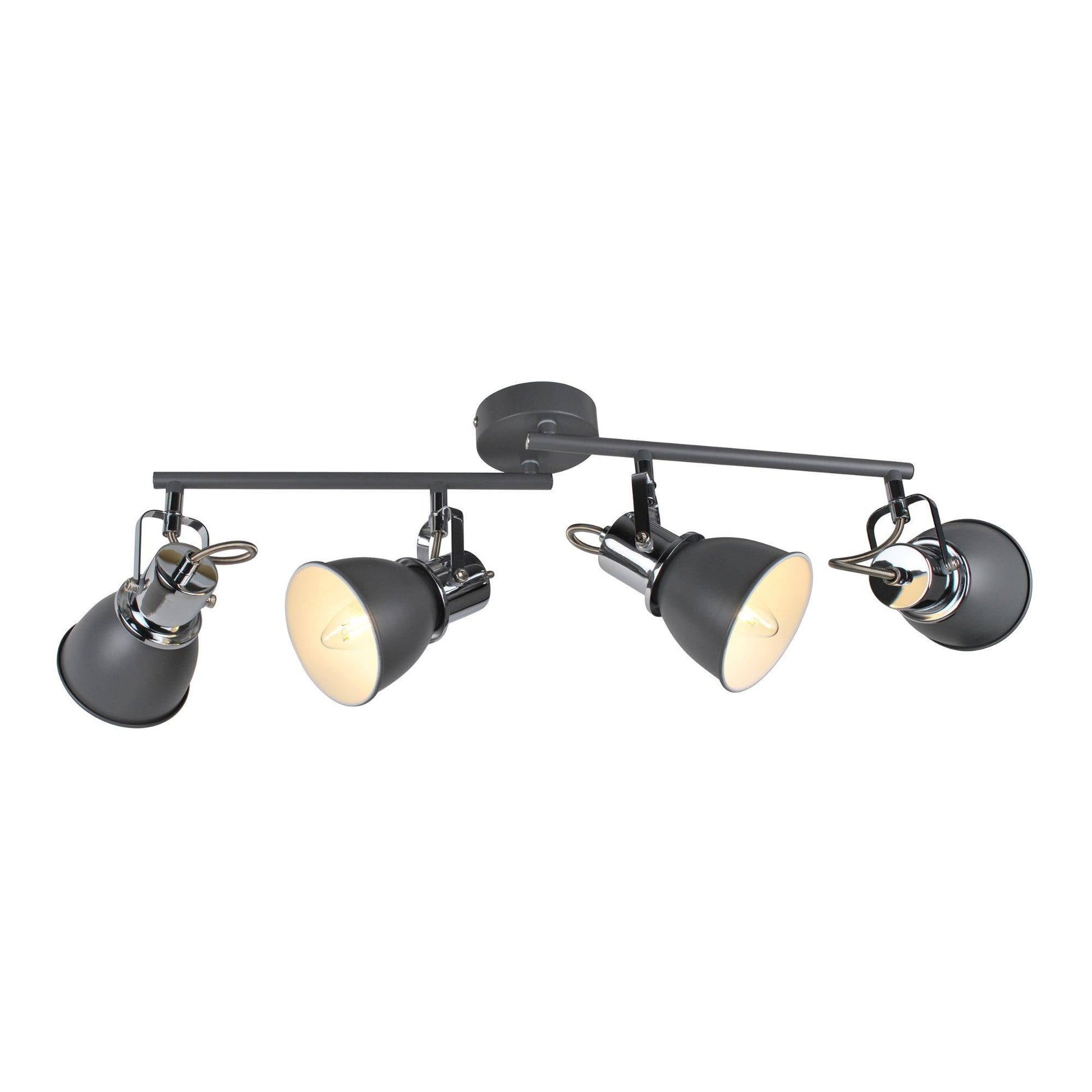 Amelix | Modern Stylish Adjustable 4 Light Ceiling Spotlight Bar 2