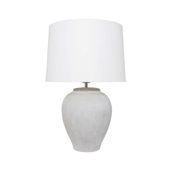 Cemento | Modern Elegant Cement Effect Table Lamp for Living Room 1