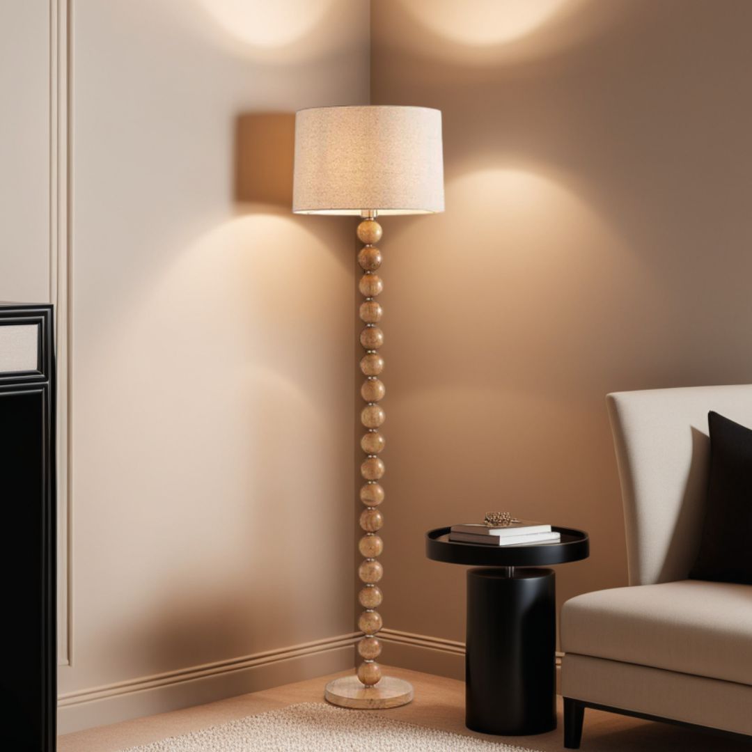 Freyza - Kayleigh Wooden Floor Lamp