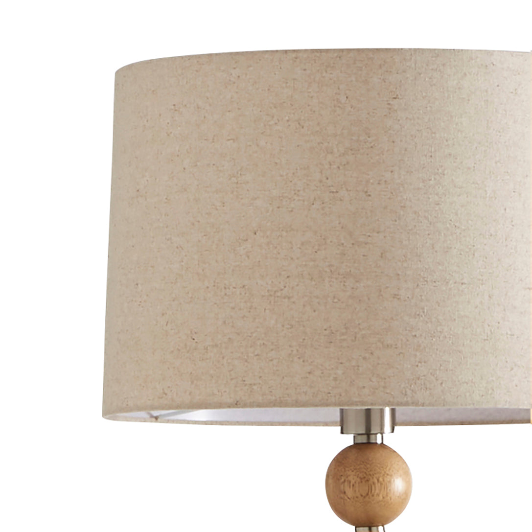 Freyza - Kayleigh Wooden Floor Lamp