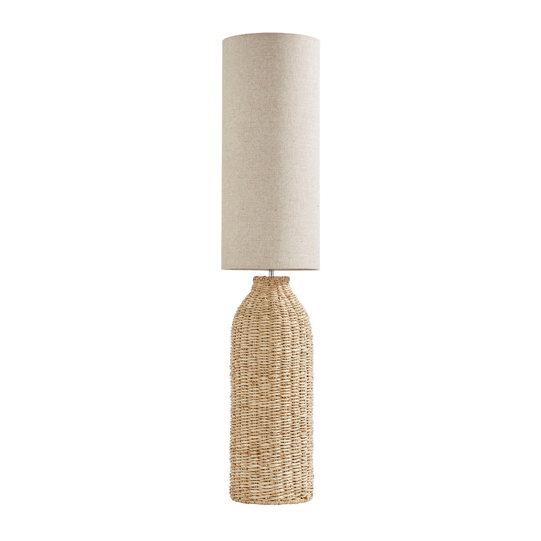 Freyza - Natural Woven Floor Lamp | Handcrafted Boho Rattan Design | Sustainable Ambient Standing Light for Living Room & Bedroom