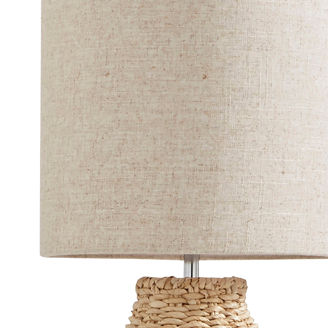 Freyza - Natural Woven Floor Lamp | Handcrafted Boho Rattan Design | Sustainable Ambient Standing Light for Living Room & Bedroom