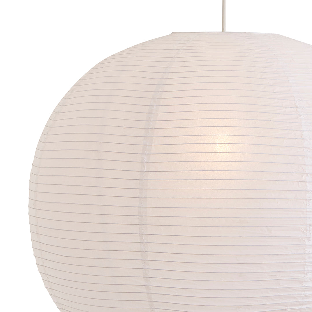Freyza – Rufus 80 cm Papierball, weißer Schirm